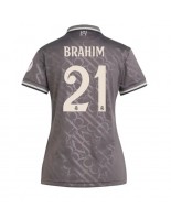 Real Madrid Brahim Diaz #21 Alternativní Dres pro Dámské 2024-25 Krátký Rukáv